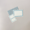 Notecard & Envelope Set Sea Urchin Sky & Cocoa