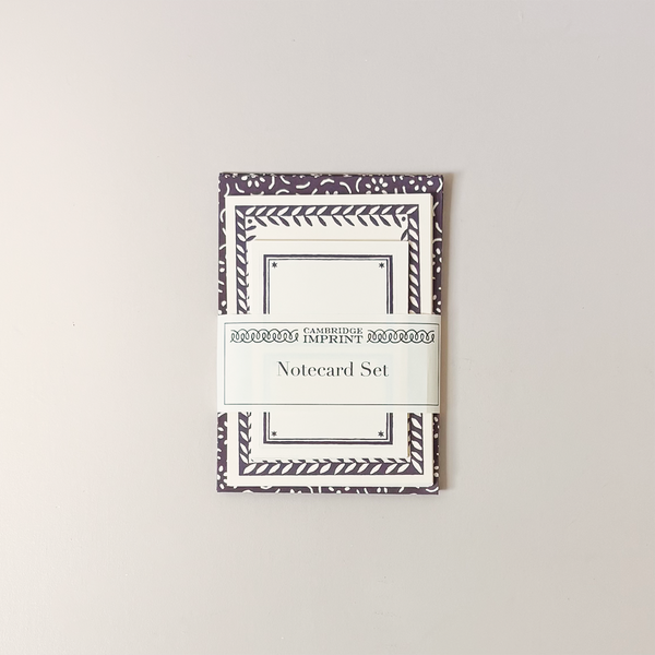 Notecard & Envelope Set Pear Halves Elderberry
