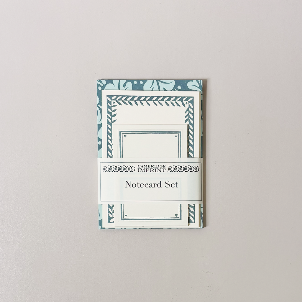 Notecard & Envelope Set Quercus Duck Egg