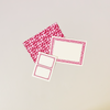 Notecard & Envelope Set Raspberry Ripple