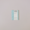 Sea Urchin Aquamarine Pocket Notebook