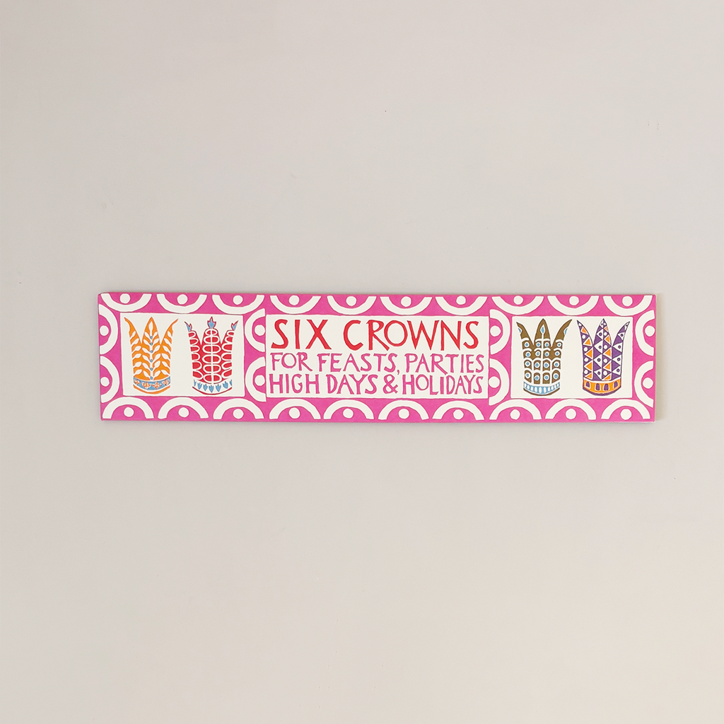 Set of Six Party Crowns