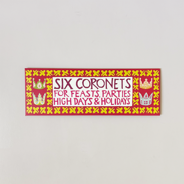 Six Paper Coronets