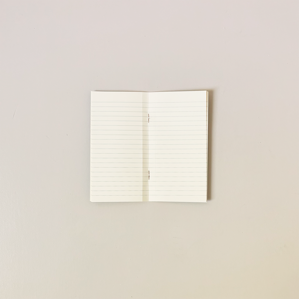 Dancing Hare Violet Slim List Notebook