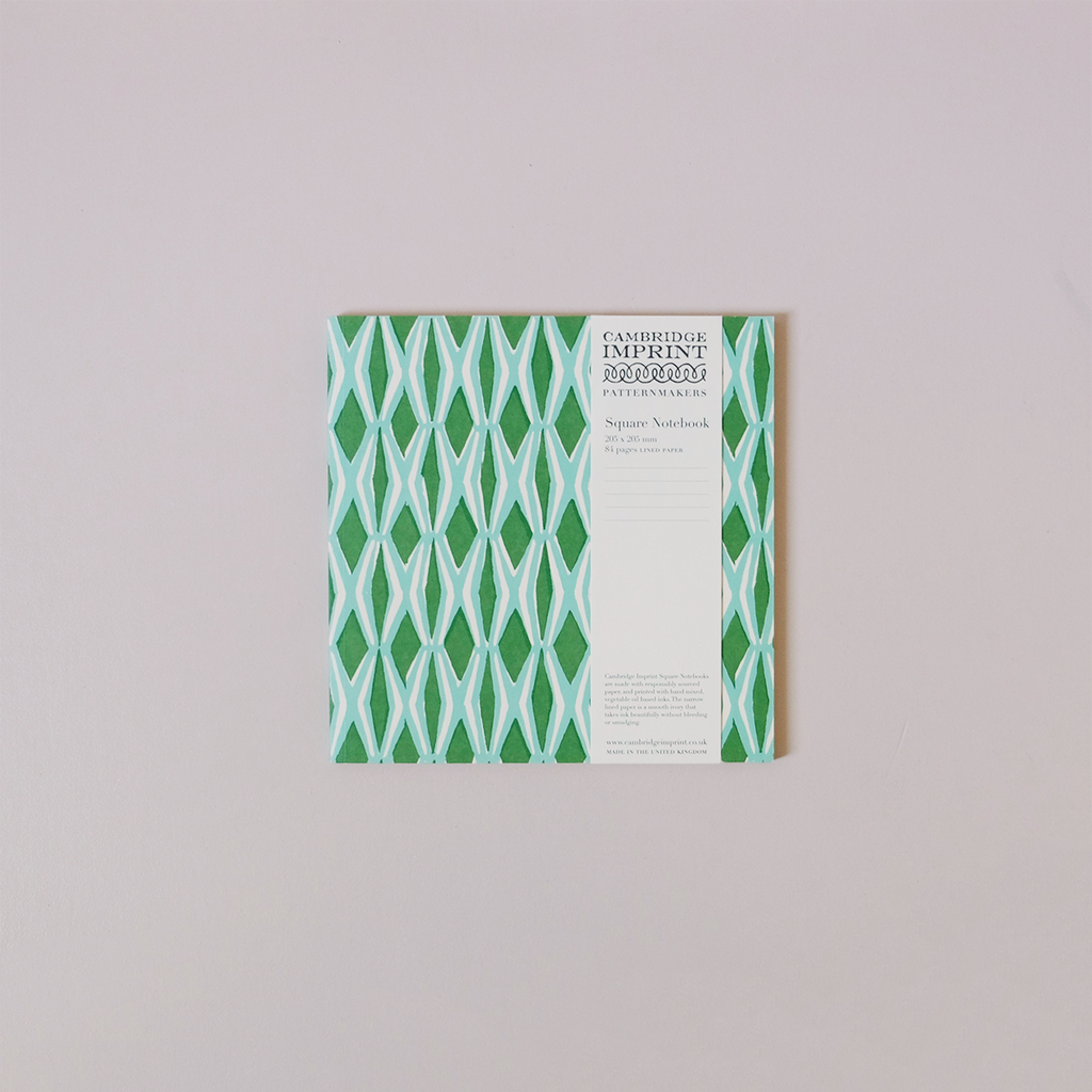 Threadwork Jade & Forest Square Notebook