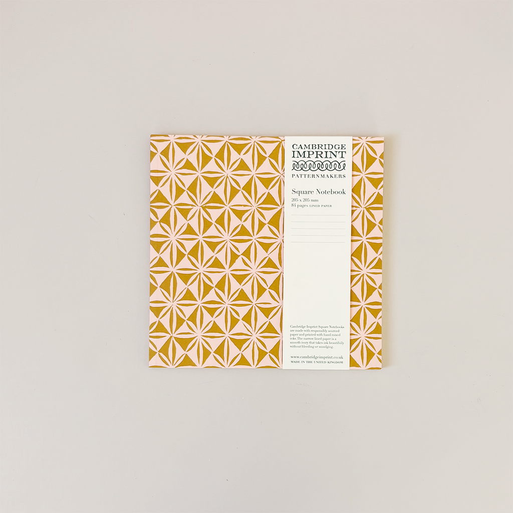 Windmill Pink Sand Square Notebook