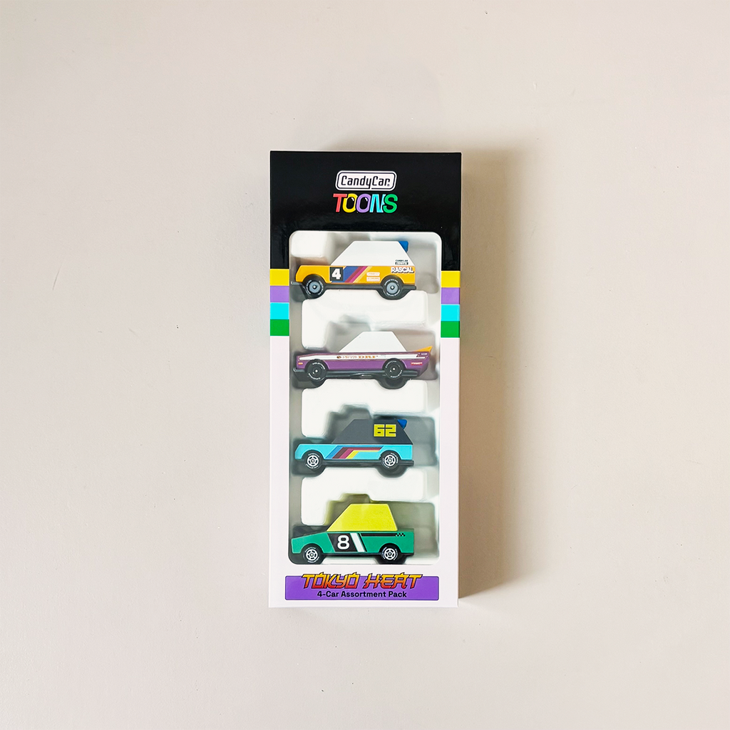 Tokyo Heat Toons Candycar 4-Pack