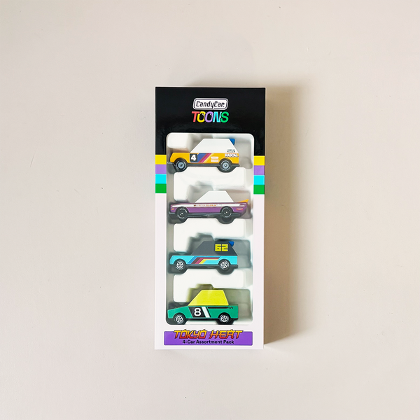 Tokyo Heat Toons Candycar 4-Pack