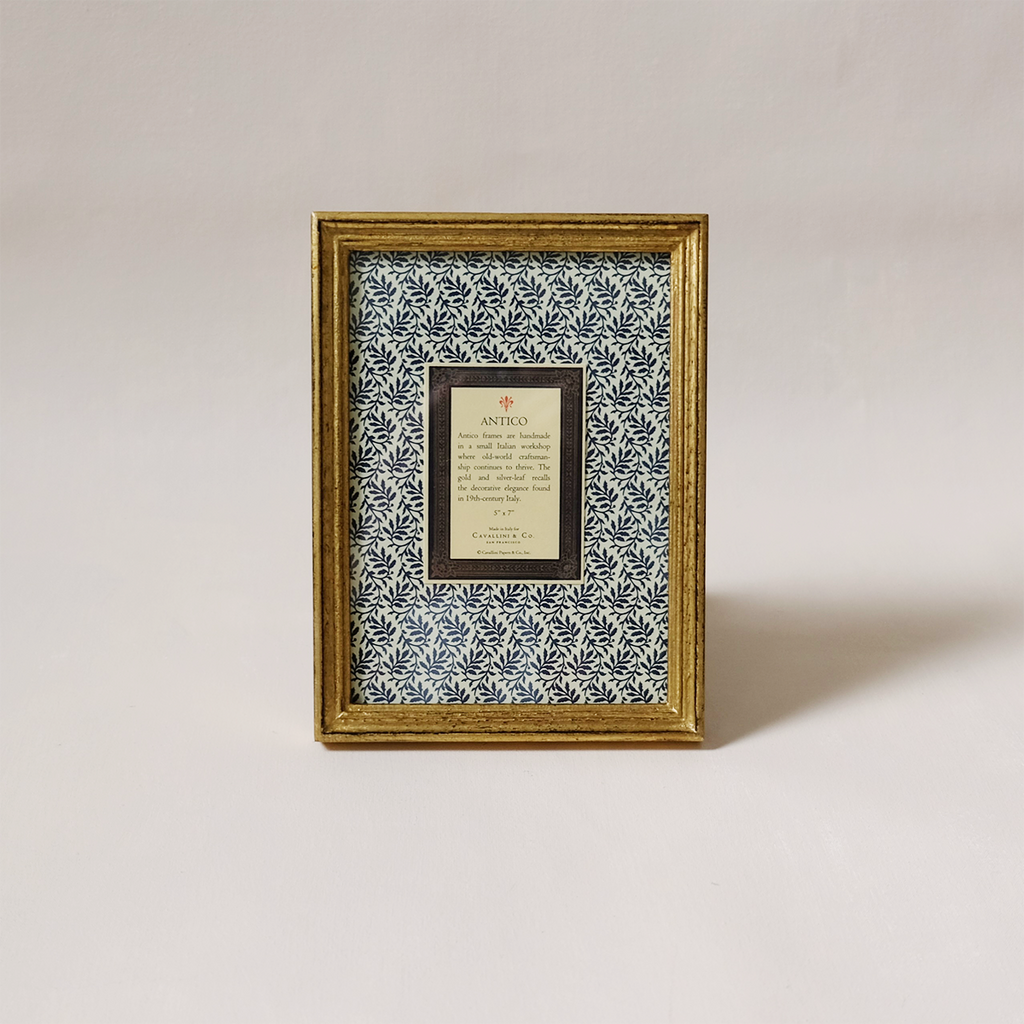 Antico Gold Frame 5" x 7"