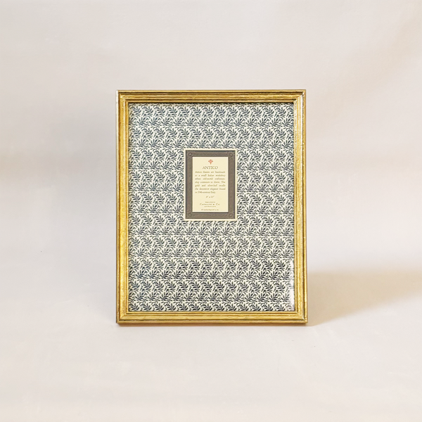 Antico Gold Frame 8" x 10"