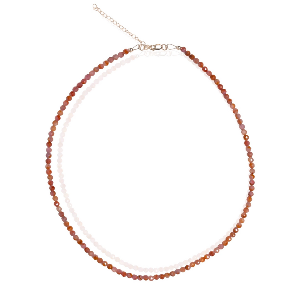 Small Pebbles Ruby Necklace