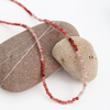 Strawberry Quartz Beaded Necklace
