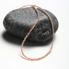 Tiny Pebbles Pink Opal Necklace