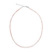 Tiny Pebbles Pink Opal Necklace