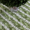 Moss Green Ferns Tablecloth 70" x 120"