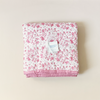 Rose Floral/Stripe Baby Blanket