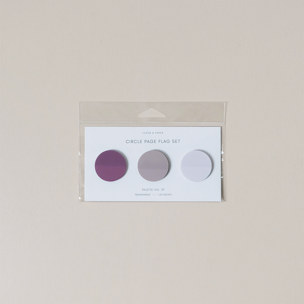 Circle Page Flag Trio Vol. 7