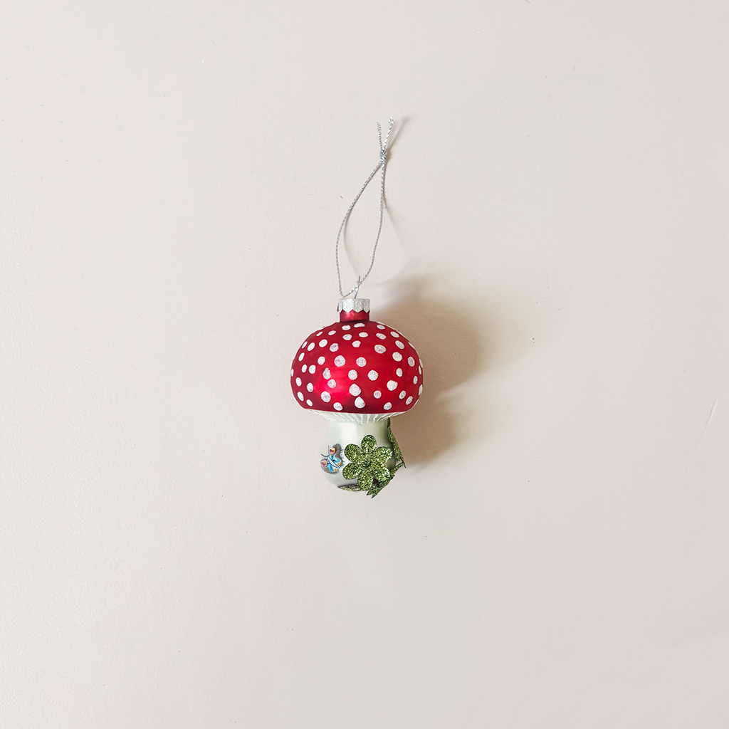 Amanita Muscaria Mushroom Ornament