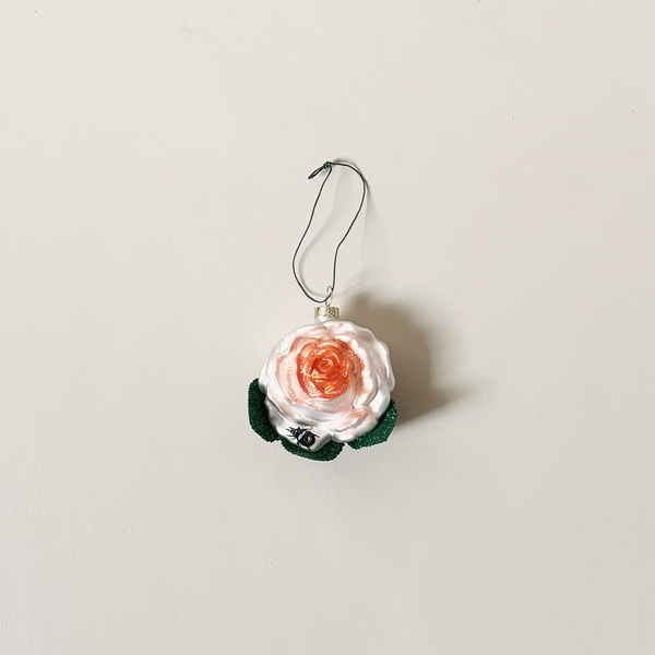 Cottage Rose Ornament