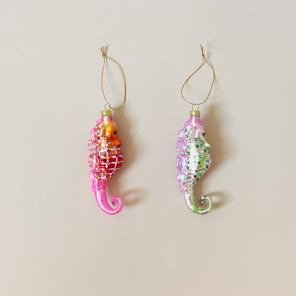 Deep Sea Seahorse Ornament