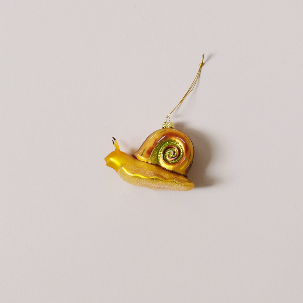 Fern Snail Ornament