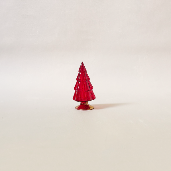 Glass Hue Tree Red