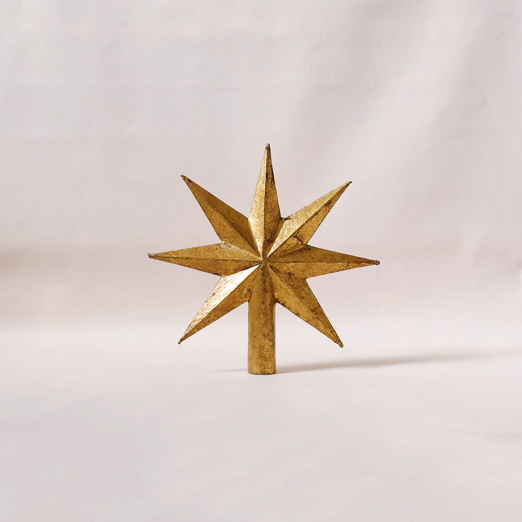 Gold Star Tree Topper