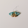 Jeweled Papillon Ornament