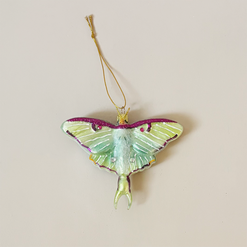 Luna Moth Ornament
