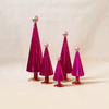 Pleated Tree Fuchsia Pink