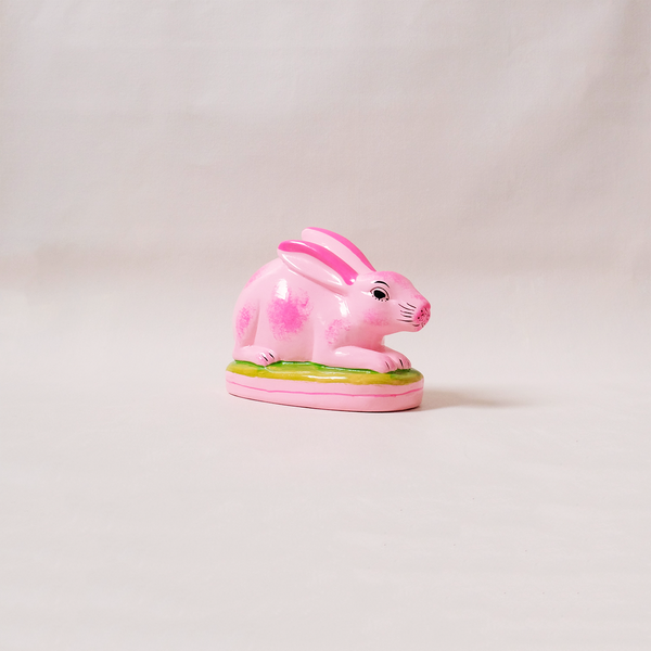 Staffordshire Hare Hot Pink