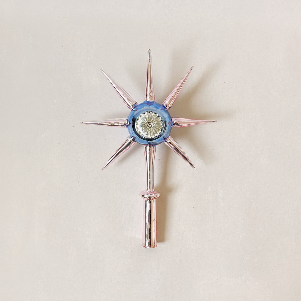 Star of Whimsy Tree Topper Blue