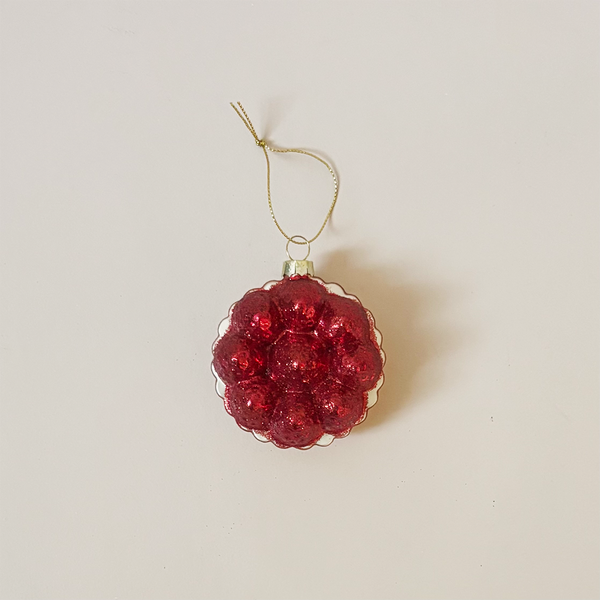 Strawberry Tart Ornament