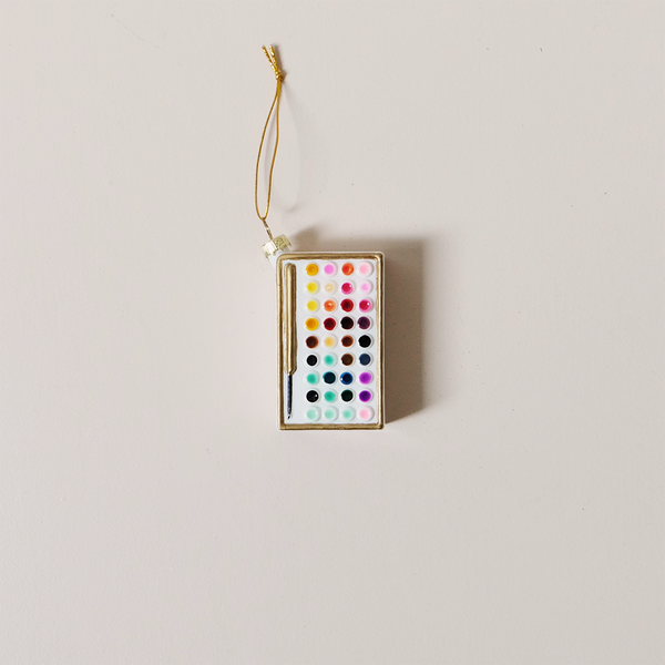 Watercolor Set Ornament