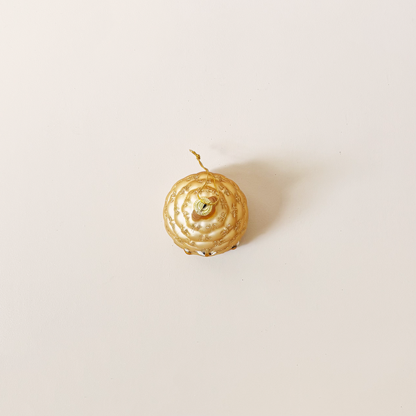 Woven Bee Skep Ornament