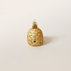 Woven Bee Skep Ornament