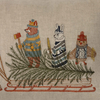Christmas Tree Sled Pillow