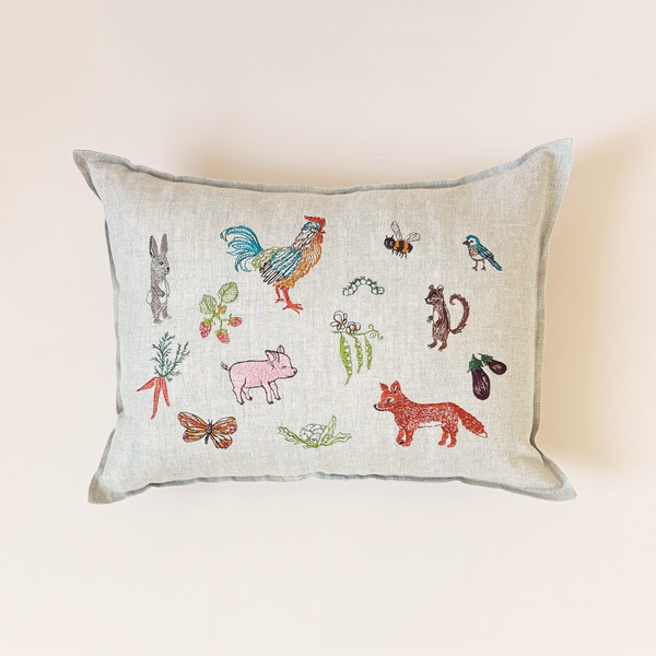 Garden Gathering Pillow