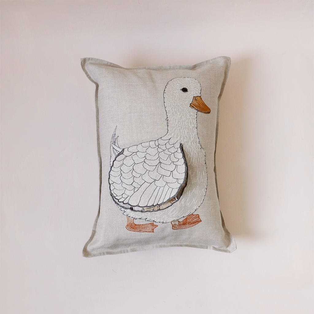 Mama Duck Pocket Pillow