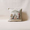 North Pole Santa's House Pocket Pillow