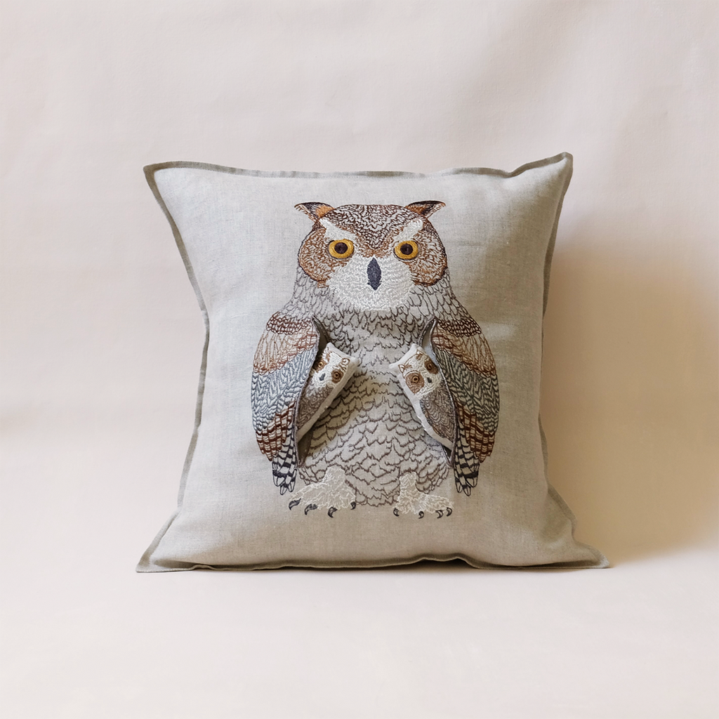 Owl Mama Pocket Pillow