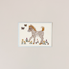 Prancing Pony Embroidered Note Card