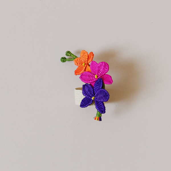 Orchid Napkin Ring Violet