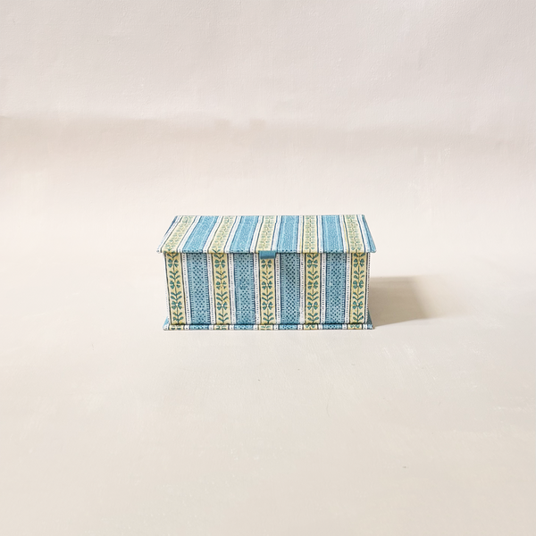 Blue Ochre Rhea Keepsake Box Small