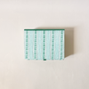 Celadon Floral Stripe Keepsake Box Small