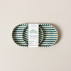 Desk Tray Set Blue & Ochre Stripe