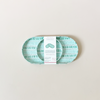 Desk Tray Set Celadon Green Floral Stripe