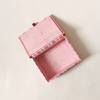 Garnet Red Floral Stripe Keepsake Box Small