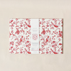 Hexagon Collapsible Basket Red Robin & Peony