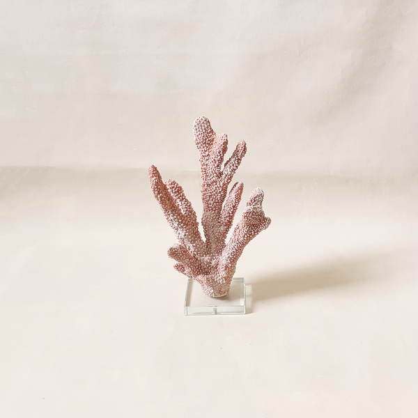 Coral Resin Decor Peach